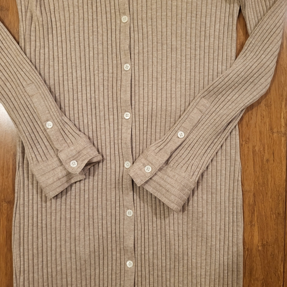 Theory ribbed long dress - Picture 6 of 11